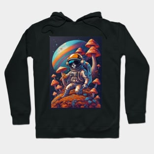 Techno Astronaut T-Shirt - Techno Organism - Catsondrugs.com - Techno, rave, edm, festival, techno, trippy, music, 90s rave, psychedelic, party, trance, rave music, rave krispies, rave flyer Hoodie